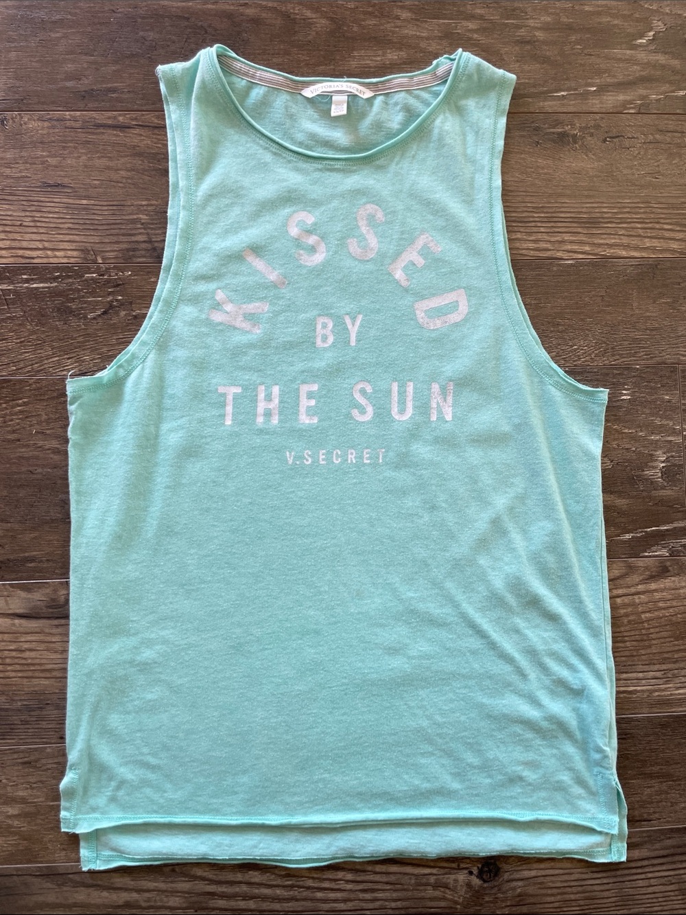 Victoria's Secret Mint Green Scoop Neck‎ Tank Size XS